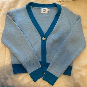 Princess Polly Blue Cardigan Sweater
